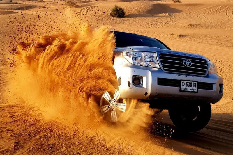 Red Dune Bashing in Desert Safari