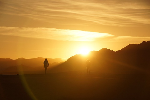 Sunrise in Desert Safari